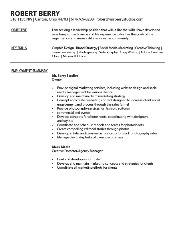 Robert Berry Resume-1